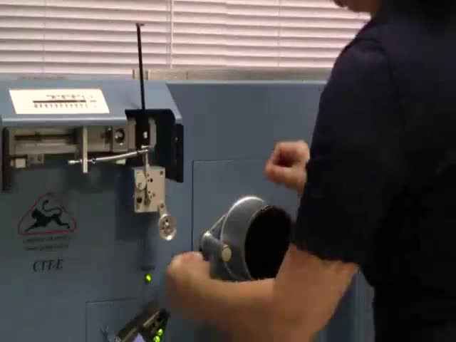 CTT-E friction-test setup from our demonstration video.