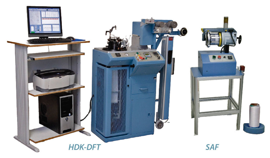 LH-123A HDK-DFT · Hot Draw Knitter with Draw Force Tester