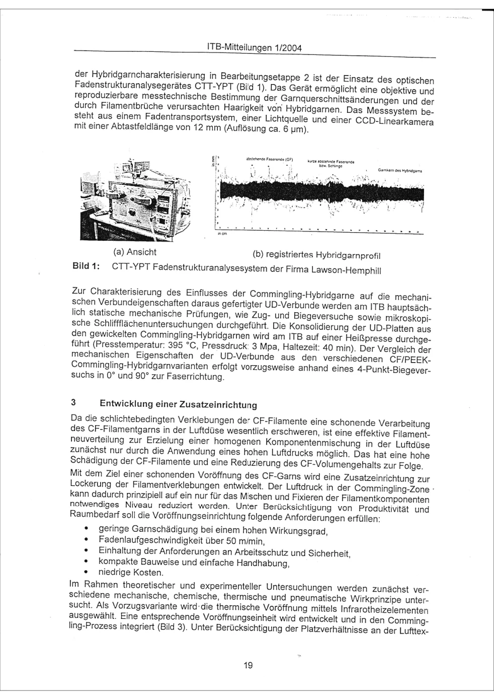 Entwicklung von CF/PEEK-Commingling-Hybridgarnen für endlosfaserverstärkte Thermoplastverbunde — page 2