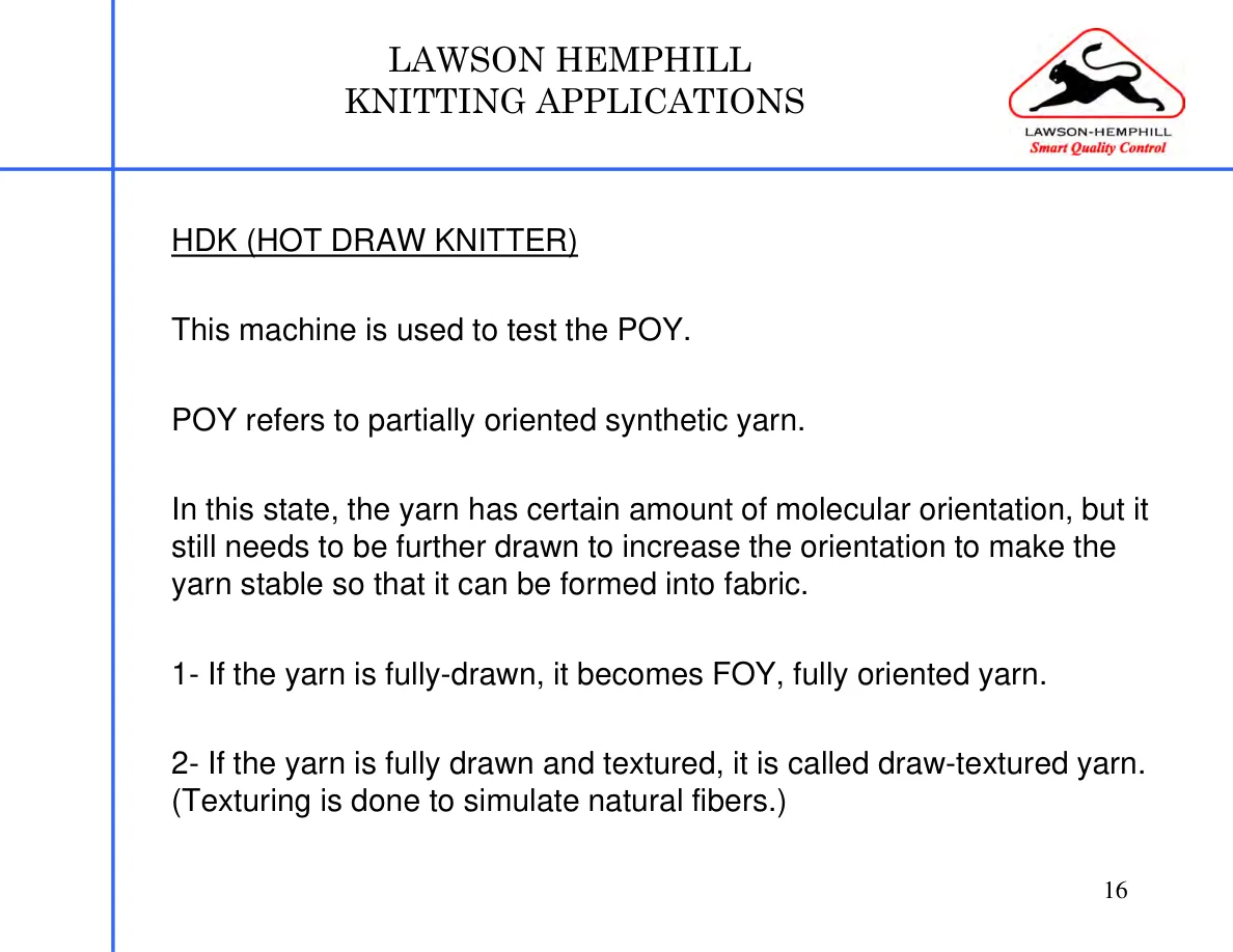 LH Instruments Training — page 16