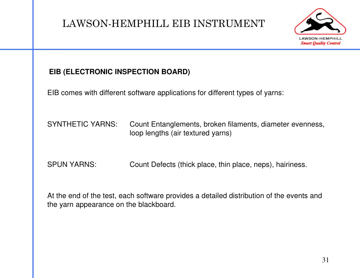 LH Instruments Training — page 31